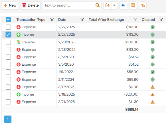 accounting transactions