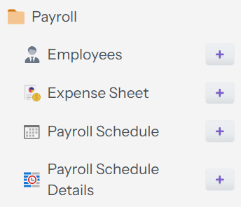 Payroll Category